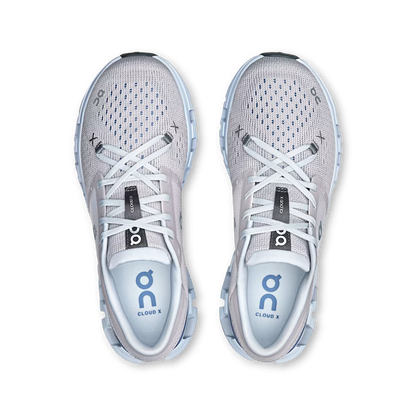 On Running Cloud X 4 Silver Chambray (Women)