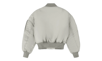 Cropped Broad Bomber Jacket "Grey" ESU S25 1007 GR