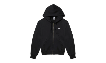 SB Full-Zip Fleece Skate Hoodie "Black / White" FZ8796 010
