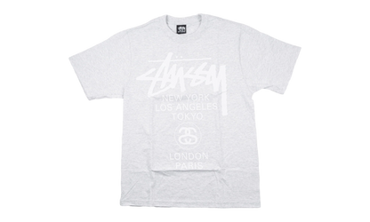 World Tour Tee "Ash Heather" STUS307