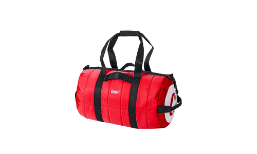 Apex Sofy Nylon Rubber Patch Logo Duffel Bag "Red" 1546A4417 RED