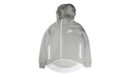 Sportswear Tech Fleece Full-Zip Cape Hoodie WMNS "Grey White" 930757 063
