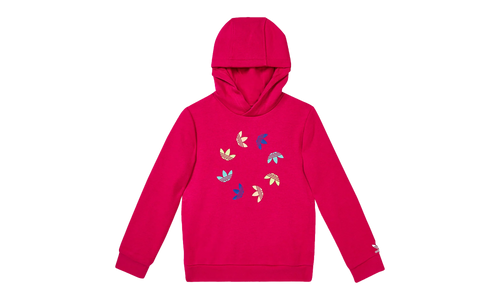 Originals Adicolor Hoodie GS "Bold Pink" HE4780