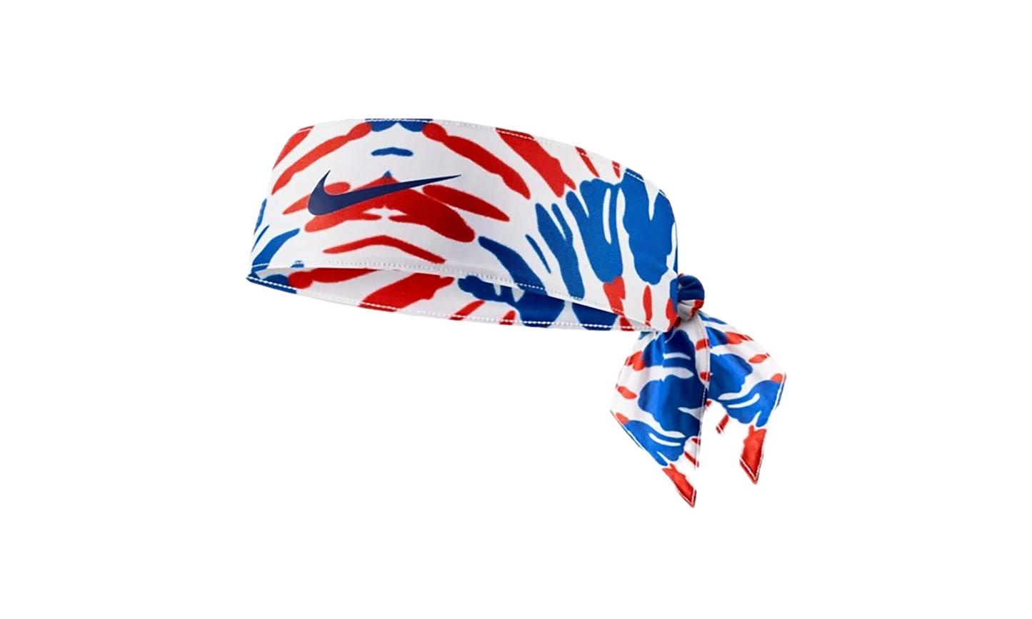 DRI-FIT PRINTED HEAD TIE 2.0 REVERSIBLE "White / University Red / University Red" N.000.0245.118