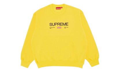 Established Crewneck Long-Sleeve "Yellow" SU27118