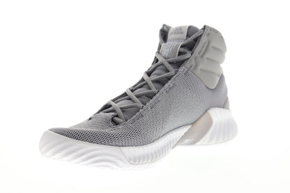 Pro Bounce 2018 AH2665 Mens Gray High Top Athletic Gym Basketball Shoes