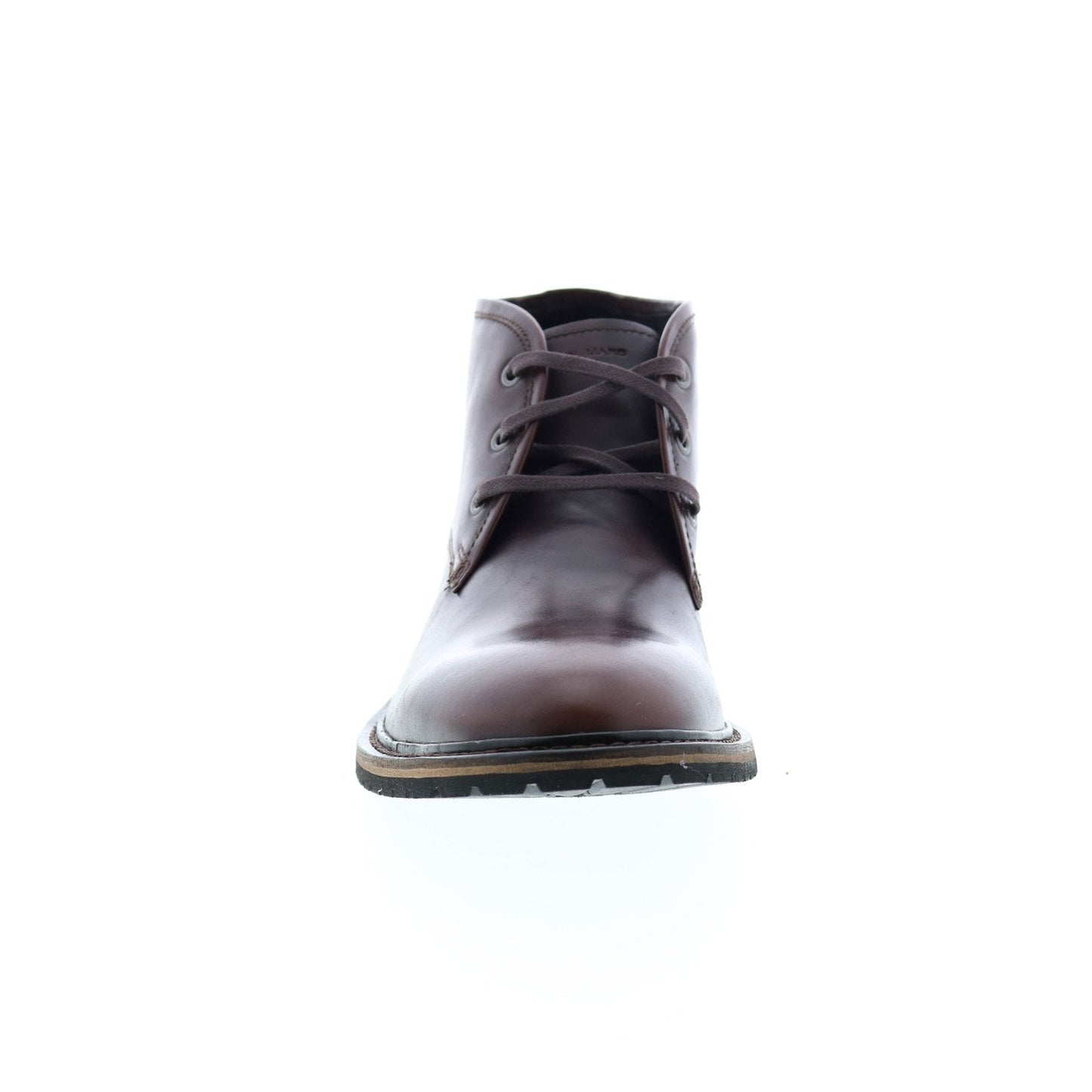 Andrew Marc Woodside AM1022-644 Mens Burgundy Leather Lace Up Chukkas Boots