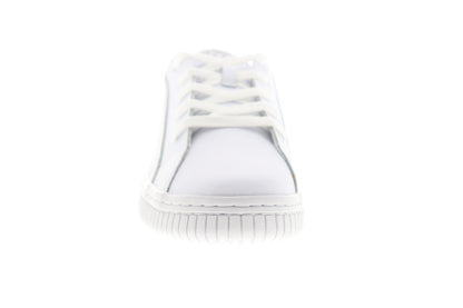Airwalk The One AW00221-100 Mens White Leather Low Top Skate Sneakers Shoes