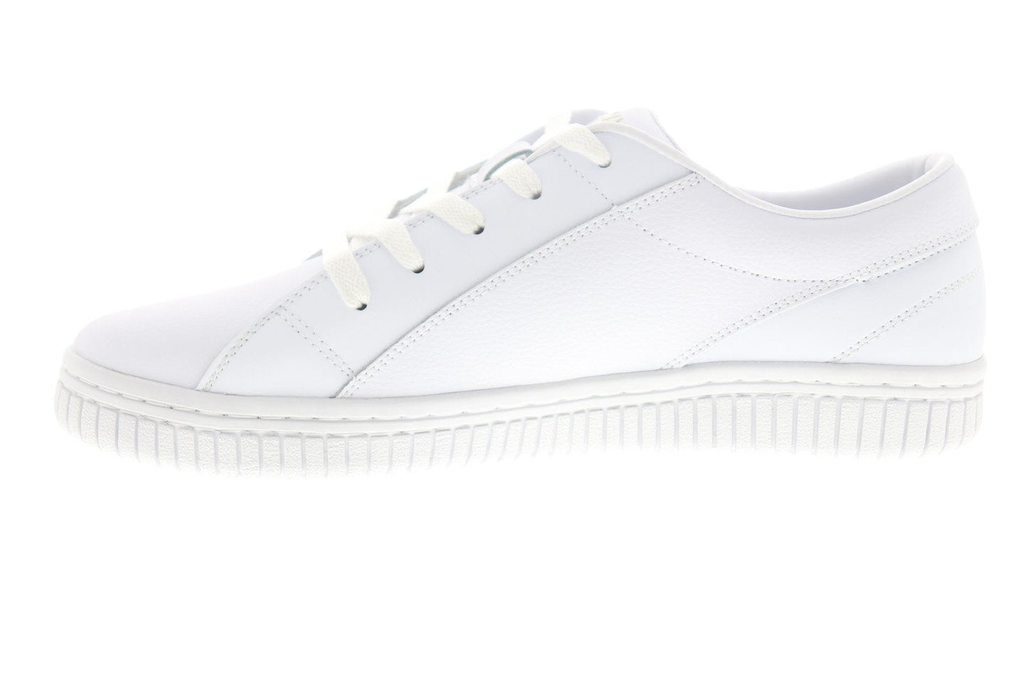 Airwalk The One AW00221-100 Mens White Leather Low Top Skate Sneakers Shoes