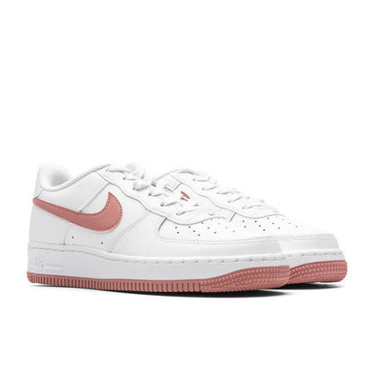 Air Force 1 (GS) - Summit White/Red Stardust/White