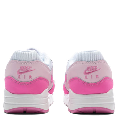 Air Max 1 (GS) - White/Playful Pink/Pink Foam