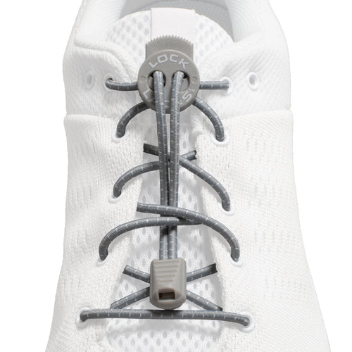 Original No-Tie Shoelaces in Cool Gray