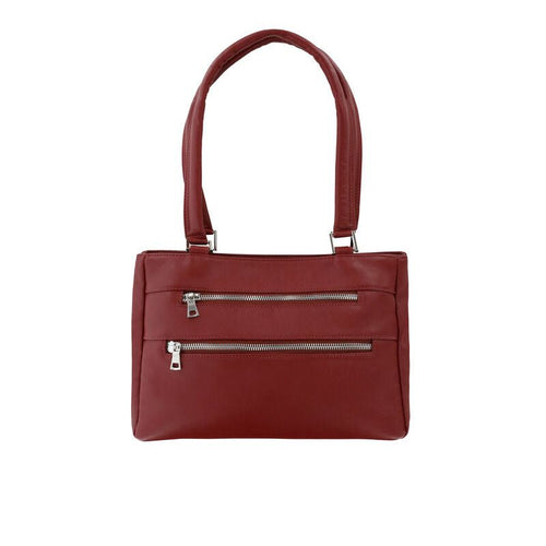 Diane Shoulder Handbag in Red
