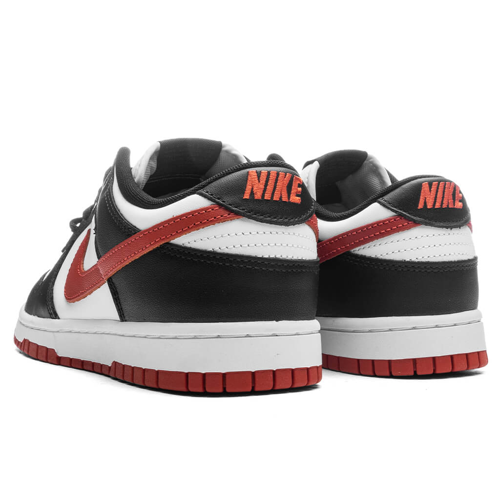 Dunk Low Retro - White/Dragon Red/Black