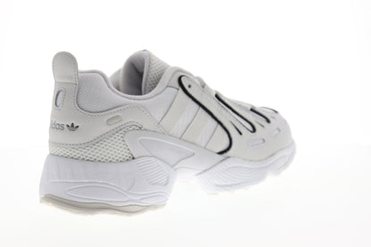 EQT Gazelle EE7744 Mens White Mesh Mid Top Lace Up Athletic Running Shoes