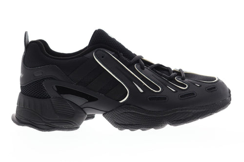 EQT Gazelle EE7745 Mens Black Low Top Lace Up Athletic Running Shoes