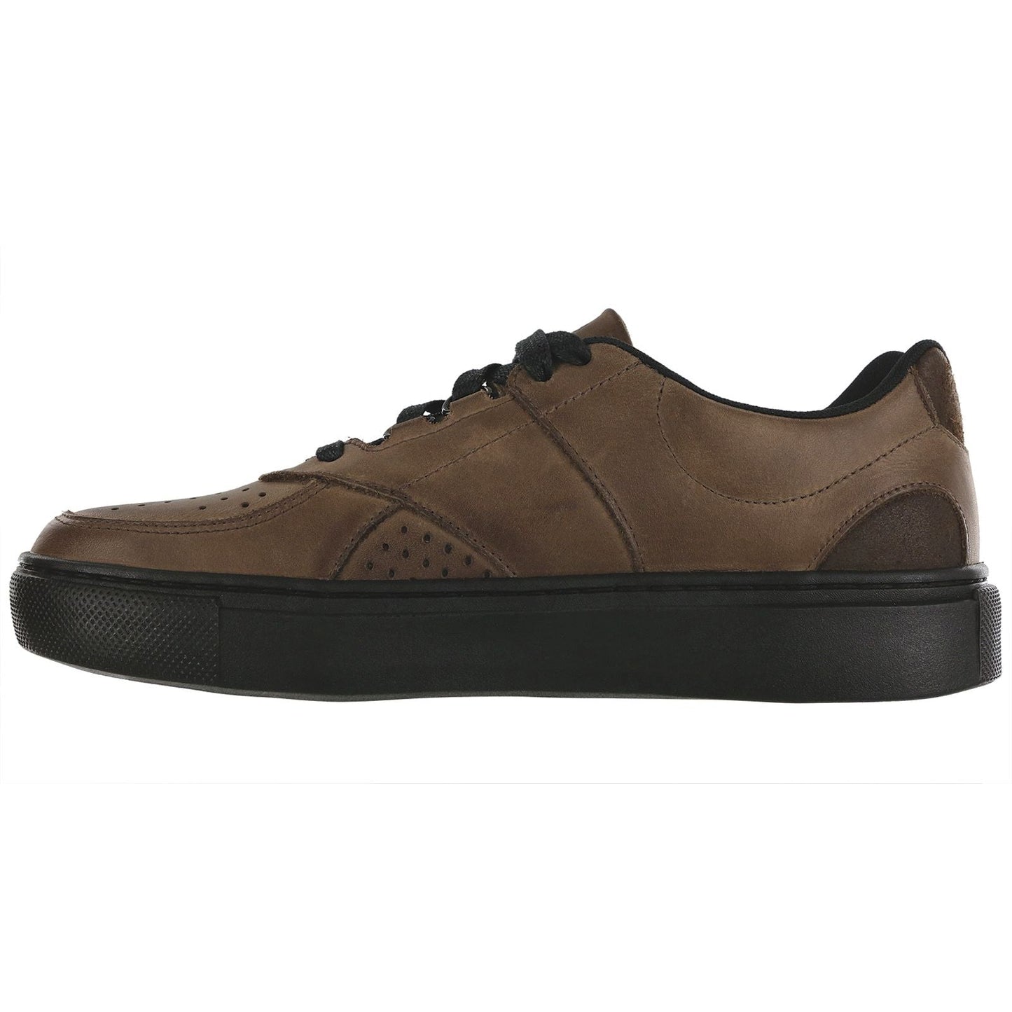 Men's High Street Lace Up Sneaker in Mahogany