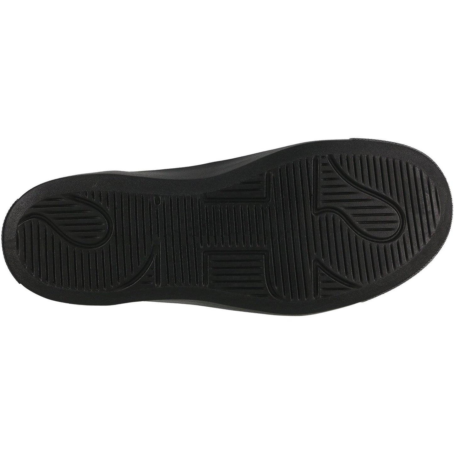 Men's High Street Lace Up Sneaker in Matte Black
