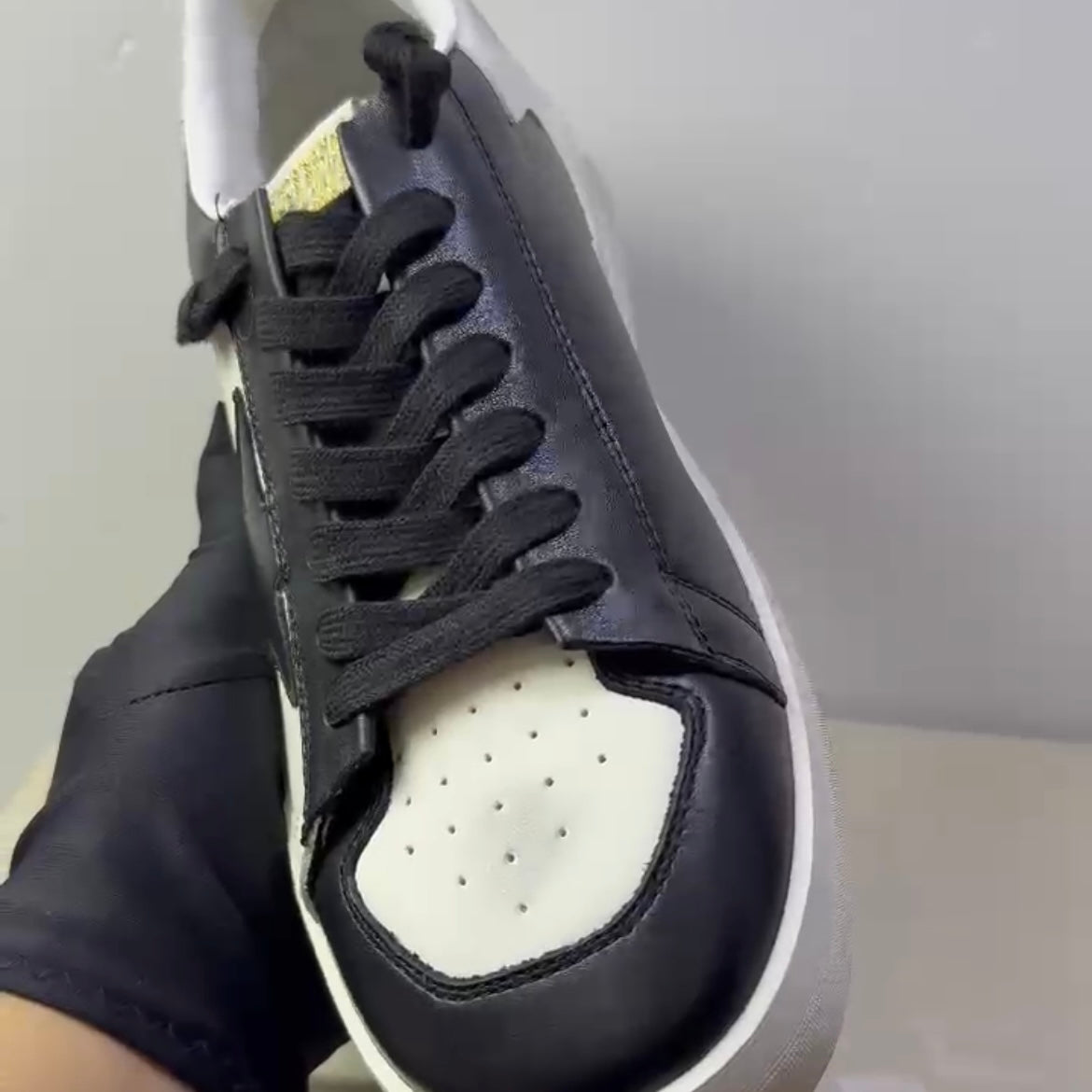 Stardan "Black/White" sneakers