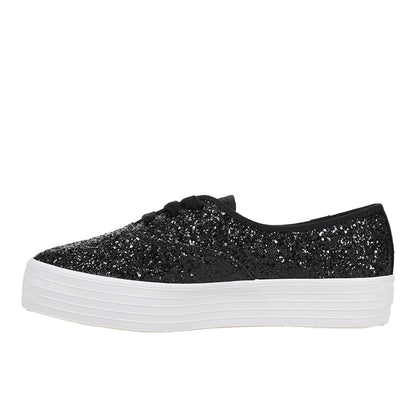 Point Glitter Celebrations Lace Up Sneakers