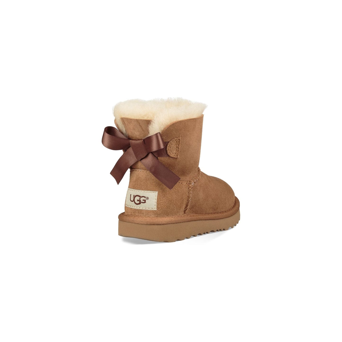 Kids Mini Bailey Bow II Boot in Chestnut