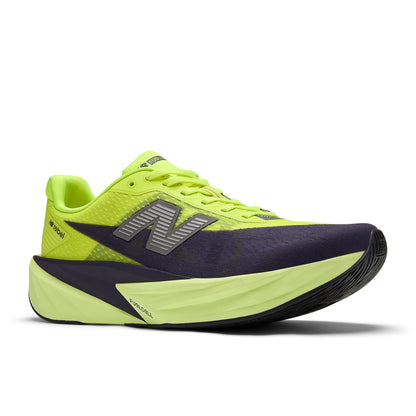 Men's FuelCell Rebel v5 in Alkaline Green with Boysenberry and Dark Silver Metallic