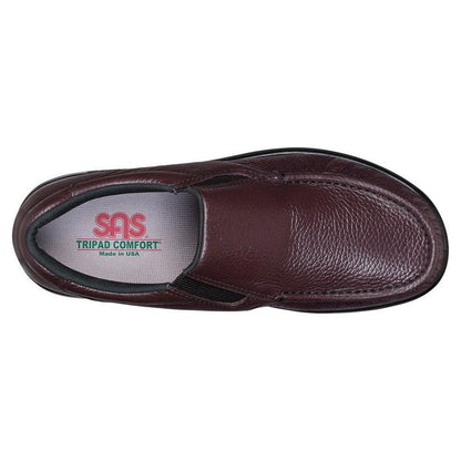 Men's Side Gore Slip On in Cordovan