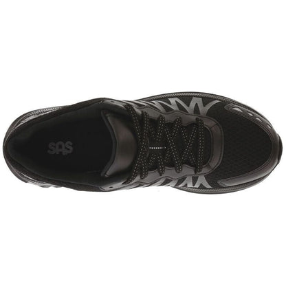 Men's Mission One-M Stability Lace Up Sneaker in Black