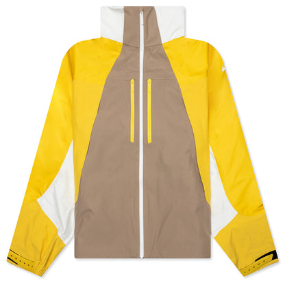 NRG Nocta Tech Jacket HD - Khaki/Vivid Sulfur/Sail/Baltic Blue
