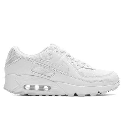 Air Max 90 - White/White/Wolf Grey