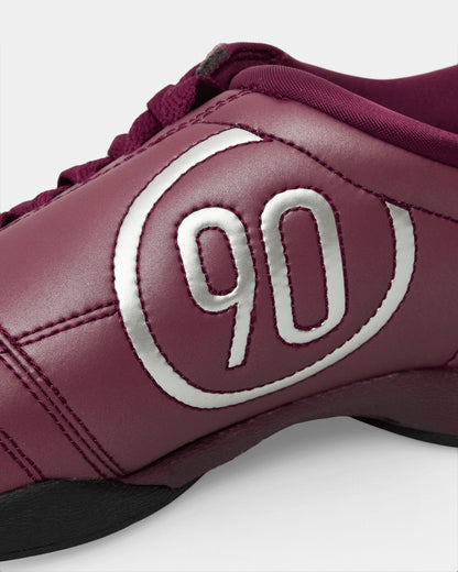 Total 90 Sneakers Bordeaux / Metallic Silver