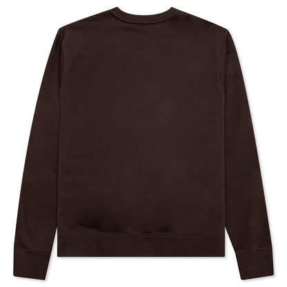 Sportswear Club Fleece Crew - Brown Basalt/White