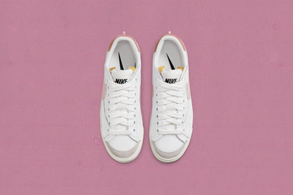 Women's Blazer Low '77 Jumbo - White/Pink Oxford/Rose Whisper