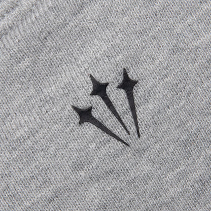 NOCTA Fleece CS Hoodie - Heather Grey/Matte Silver/Black