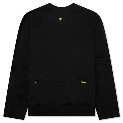 NOCTA Tech Fleece Crew - Black/University Gold