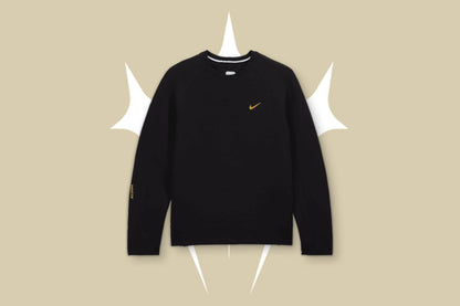 NOCTA Tech Fleece Crew - Black/University Gold