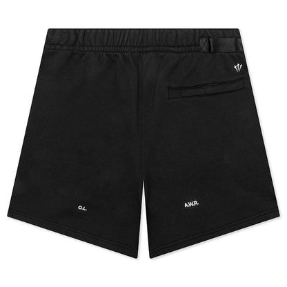 Nocta NRG CS Fleece Short - Black/White