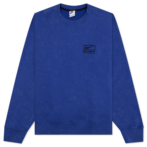 NRG Acid Wash Crew - Game Royal/Black/Black