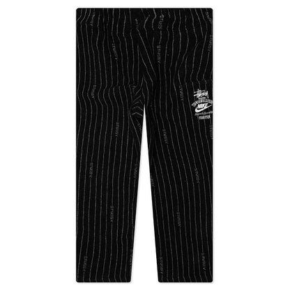 NRG Stripe Wool Pant - Black/Dark Antique Black/White