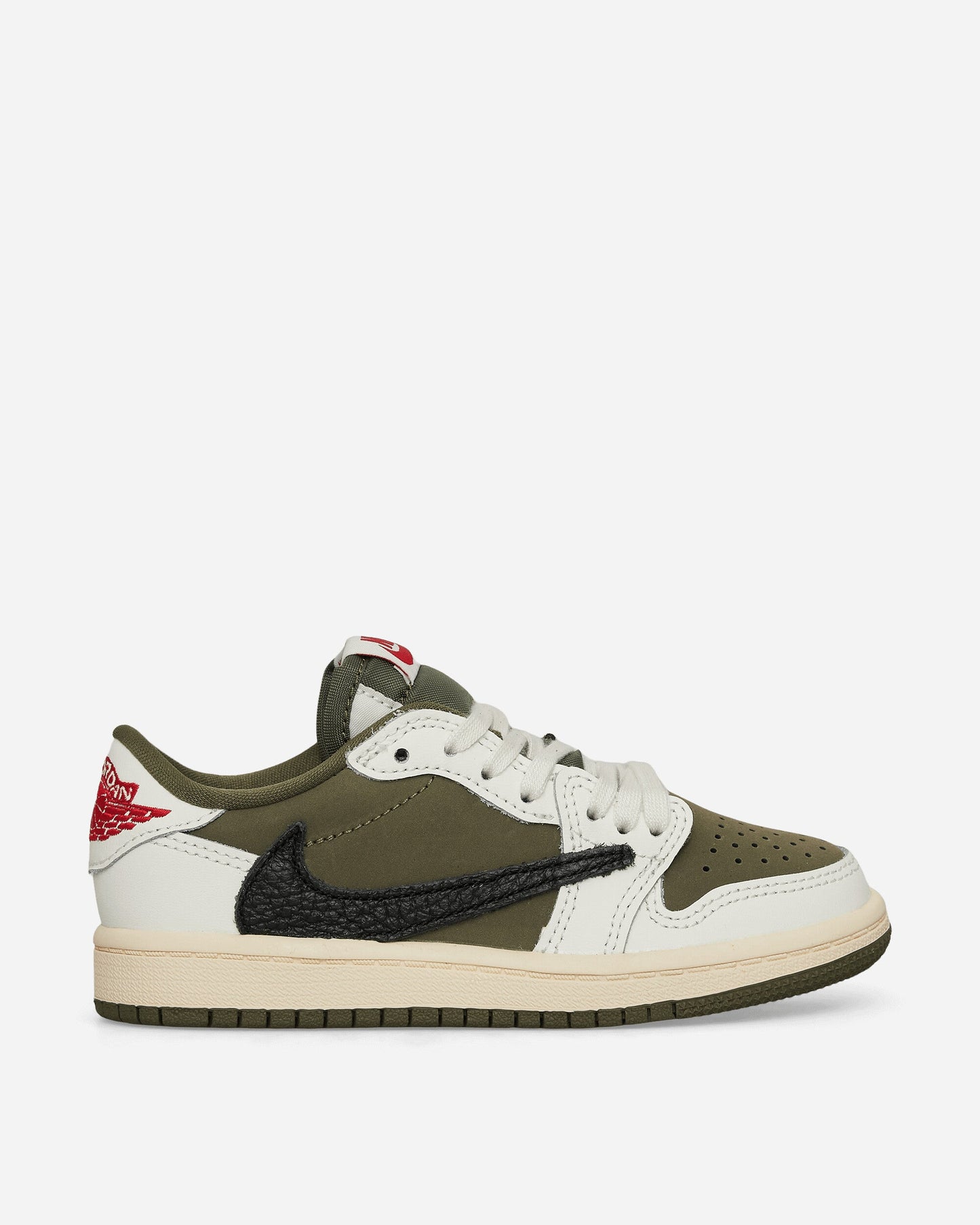 Travis Scott Air Jordan 1 Low (PS) Sneakers Medium Olive
