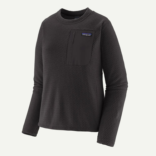 Women's R1® Air Fleece Crewneck in Black