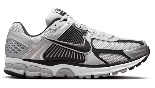Zoom Vomero 5 Metallic Silver Black