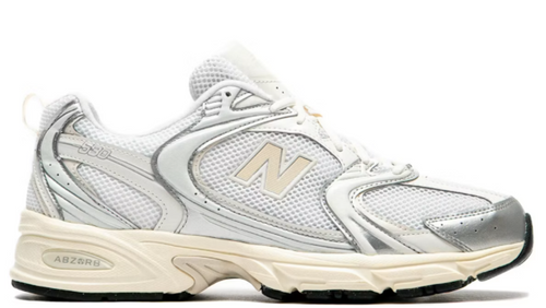 530 Silver Metallic Linen