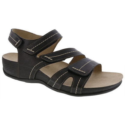 Women's Swerve Sandal in Black