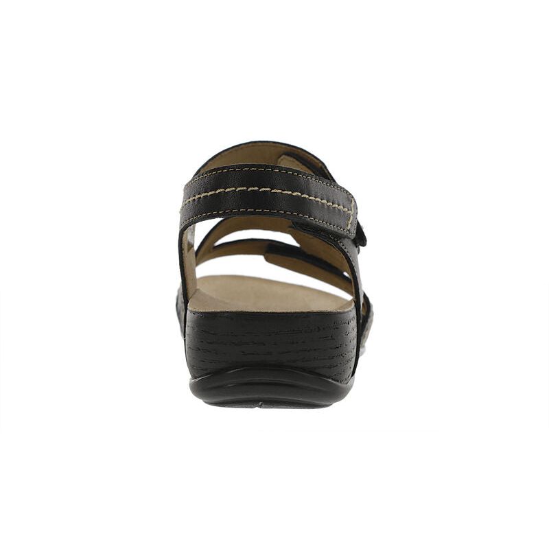 Women's Swerve Sandal in Black