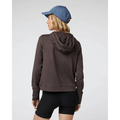 Women's Halo Essential Hoodie in Java Heather