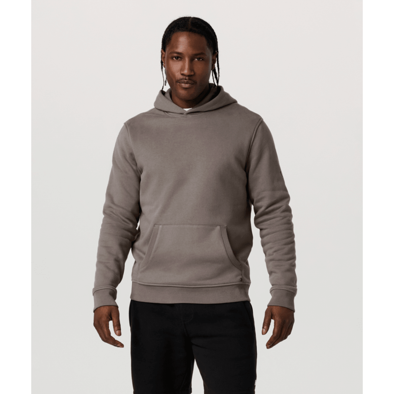 Men's Seaside Pullover Hoodiein Smokey Taupe