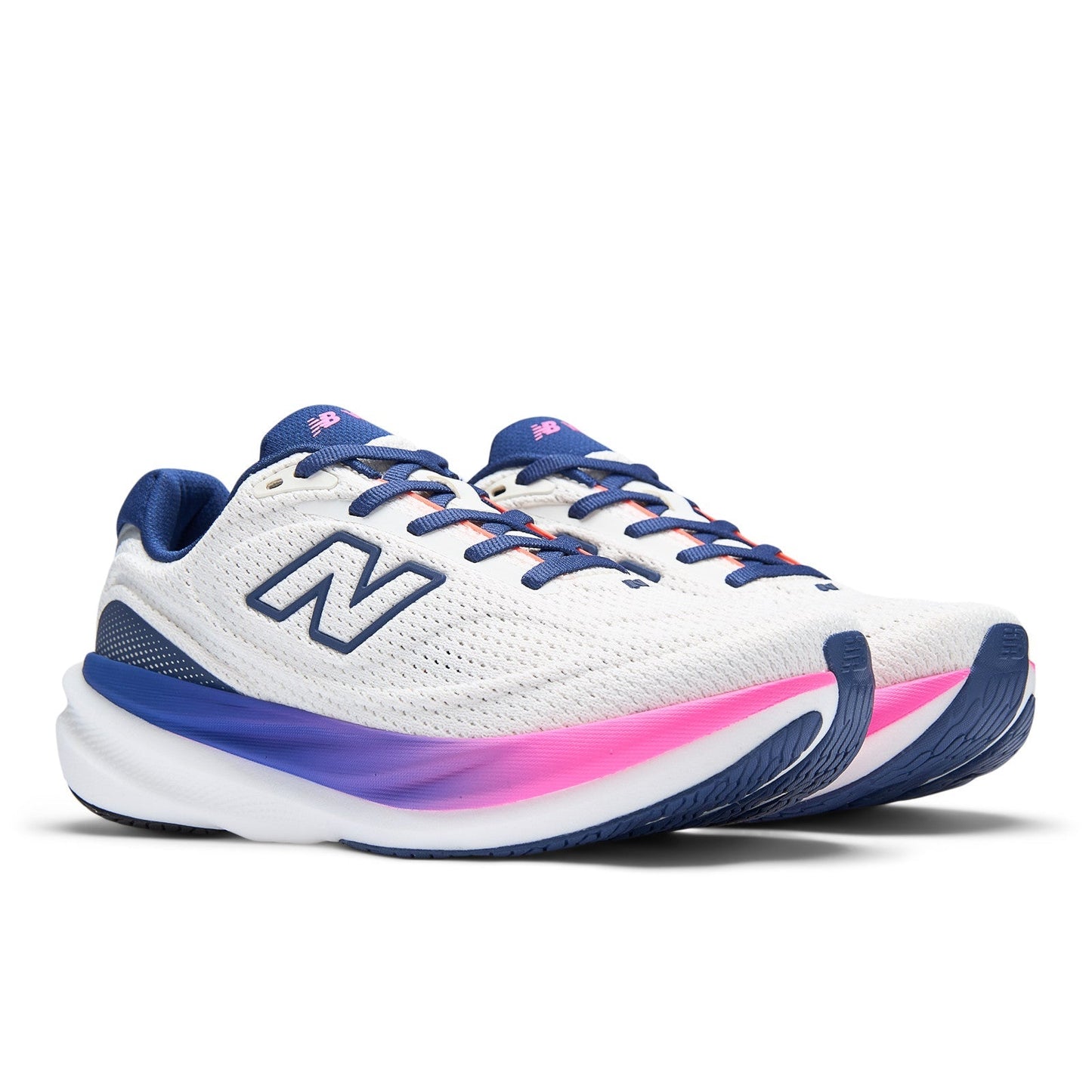 Women's 1080v15 in Sea Salt with Blue Oyster