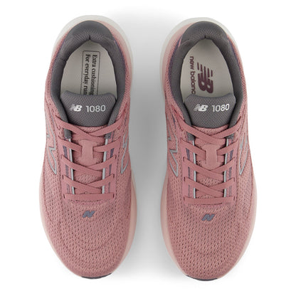 Women's 1080v15 in Rosewood with Silver Metallic and Neptune Grey