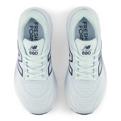 Women's Fresh Foam X 880v15 in Glint Blue with NB Navy